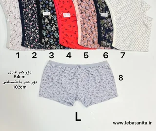 شورت نیم پا نخی لارج